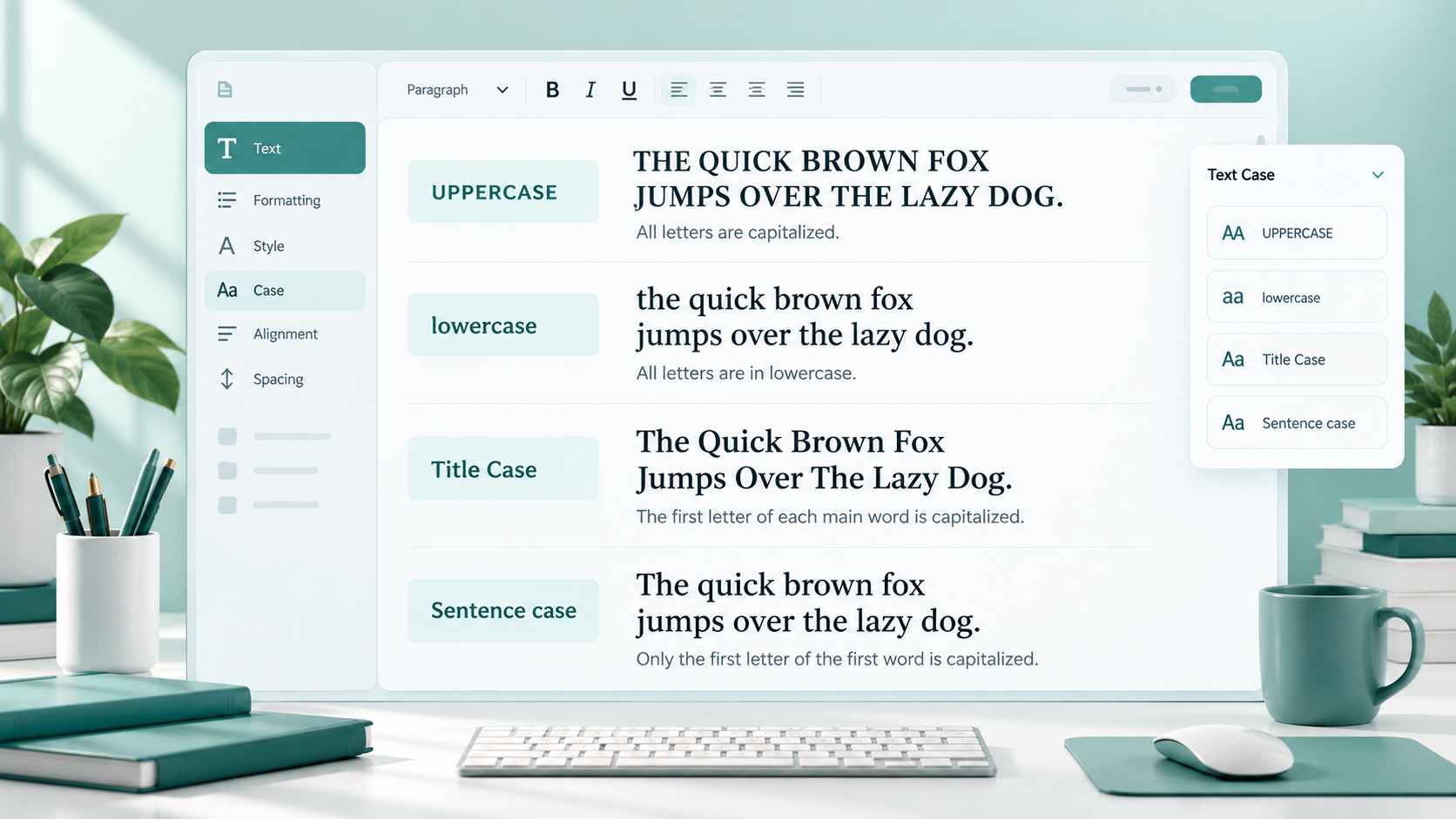 What Is Text Case? Uppercase, Lowercase and Title Case Explained